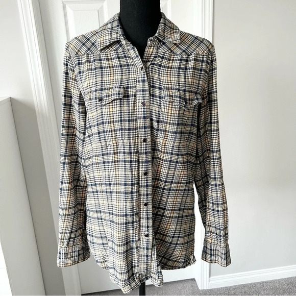 Billabong  Western Style Flannel Shirt - Picture 1 of 16